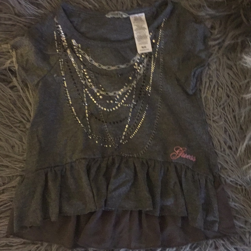 Guess Jean little girls size 4 shirt